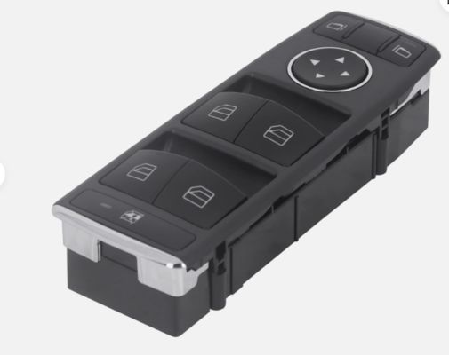 Interruptor de espelho lateral esquerdo do condutor para Tesla Model S Model X 2012-2021 1003589-00-B Preto