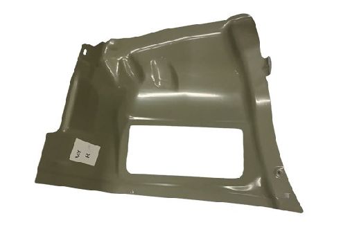 Extenção do painel externo da mão direita do Tesla 1522163-S0-A Ferro preto