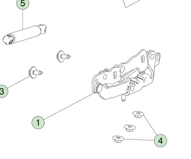 Dobradiça do porta-malas esquerda Tesla Model 3 2021 1551482-00-H Compatível com OEM