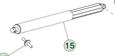 AMORTECEDOR A GÁS DA PORTA TRASEIRA LADO ESQUERDO 6006608-00-B PARA MODELO S 2012-2021