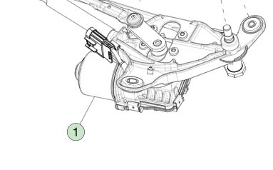 Modulo de limpeza do Tesla Model 3 LHD 2017-2023 OEM 1076725-CN-G