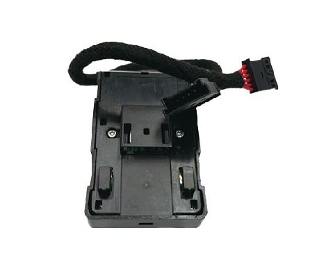 Interruptor do vidro do lado do motorista Tesla Preto Fosco com Fio 1081037-02-G