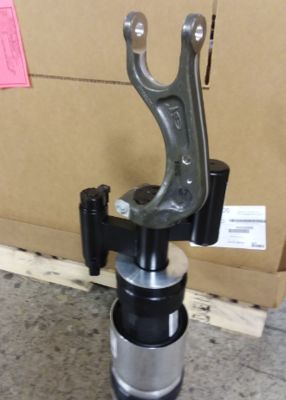 Módulo de Mola Pneumática Dianteira Esquerda Tesla Model X 1027061-00-D Liga de Alumínio