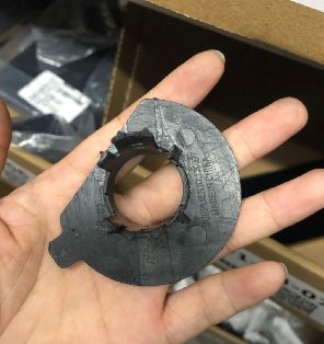 Sensor de estacionamento do pára-choque dianteiro do Tesla Model S Bracket S11 2015-2021 Preto Plástico