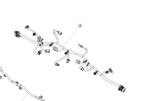 Tesla Model 3 2020 Conjunto do Chicote FEM 1567961-00-A Preto