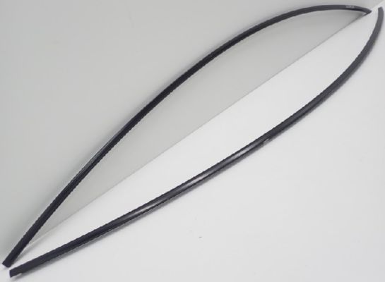 Fabricação em borracha preta para Tesla Model 3 2017+ 212x26x5mm