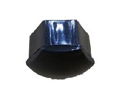 Cobertura de porca de roda preta fosca para Tesla Model S/3 22mm 15mm ABS Plástico