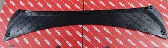 Tesla Modelo X Apron Frunk traseiro 2015-2021 Preto Plástico 3,5 kg