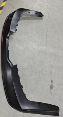 Fascia inferior traseira preta para Tesla Model S 2021+ 1780mm x 220mm