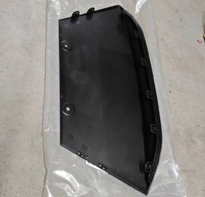 Cobertura do para-choque traseiro inferior Tesla Model X 2021+ ABS Preto 52x23x7cm