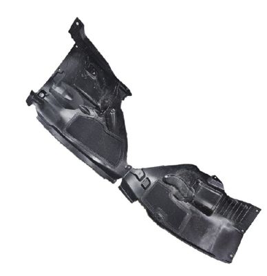 Forro da roda dianteira esquerda Tesla Model X 2021+ 175x60x20mm Preto