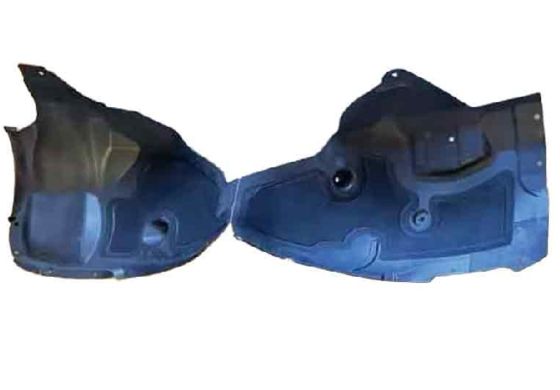 Tesla Modelo 3 2023+ Rodas Frontais Esquerda 170x80x35mm Preto Plástico